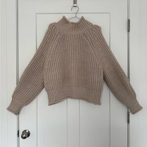 H&M Tan Knit Sweater